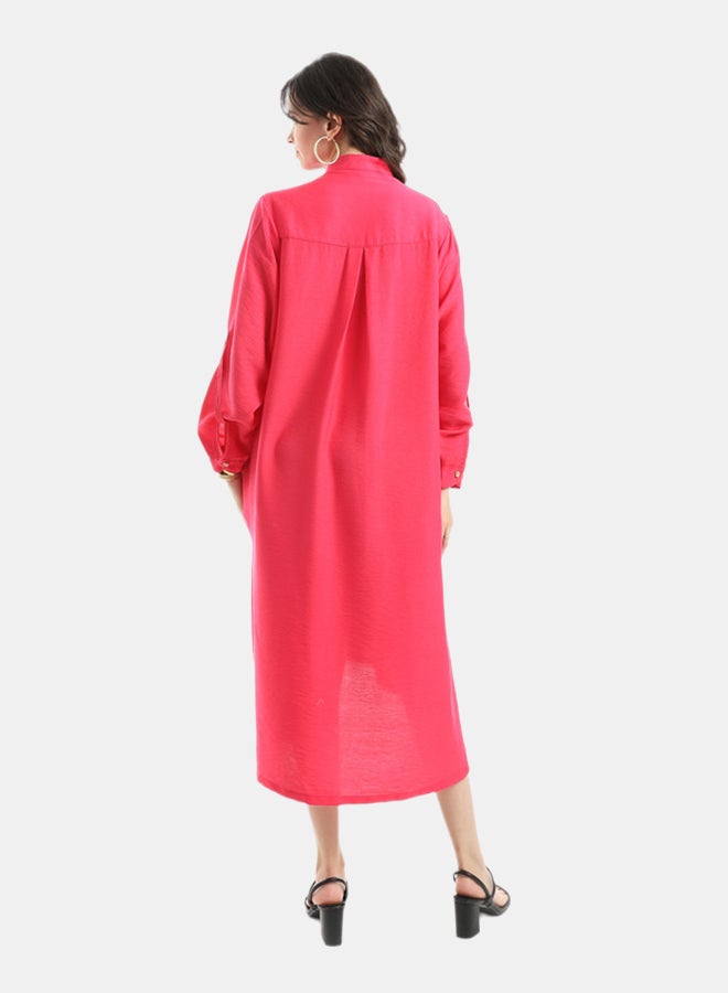 Azul Long Shirt Dress - Image 2